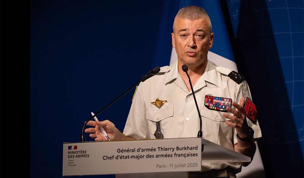 Conférence de presse, Thierry Burkhard, 11 juillet 2025