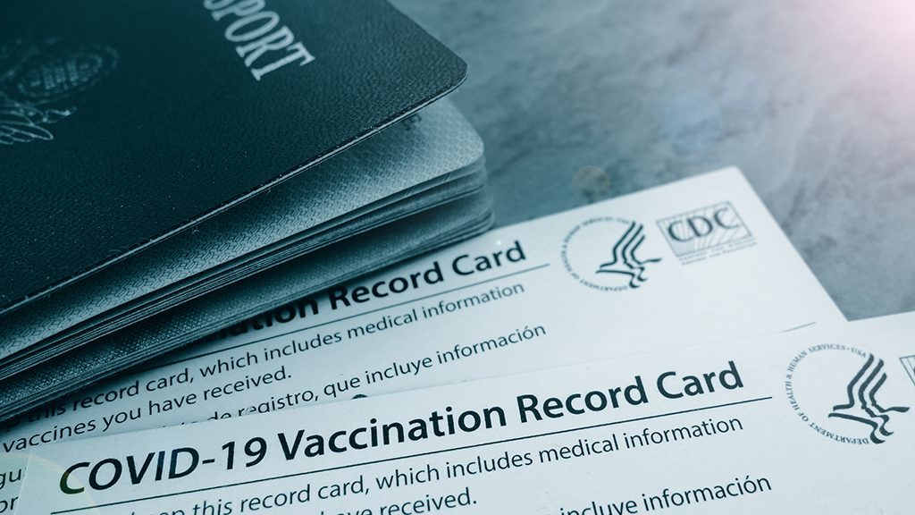 Carte de vaccination COVID délivrée par le CDC aux États-Unis