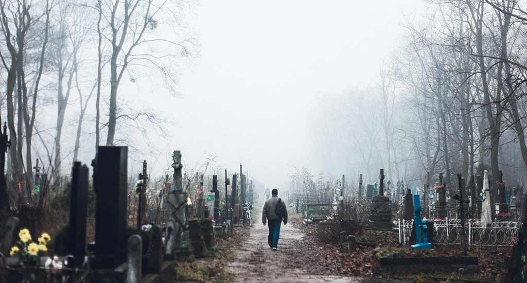 Cimetière en Ukraine