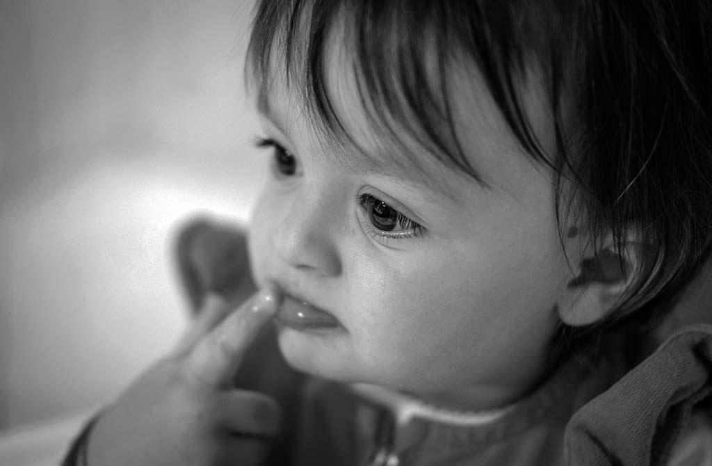 Enfant atteint d'un trouble du spectre autistique