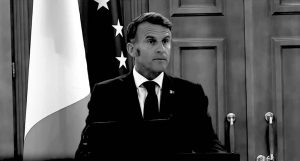 Emmanuel Macron lors d'un déplacement en Moldavie, le 28 août 2025