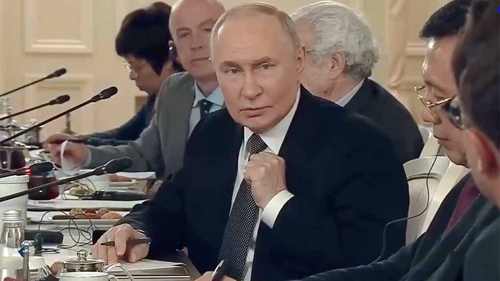 Vladimir Poutine, août 2025