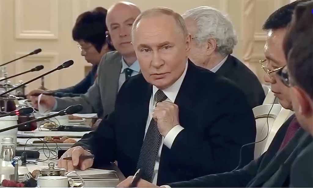 Vladimir Poutine, août 2025