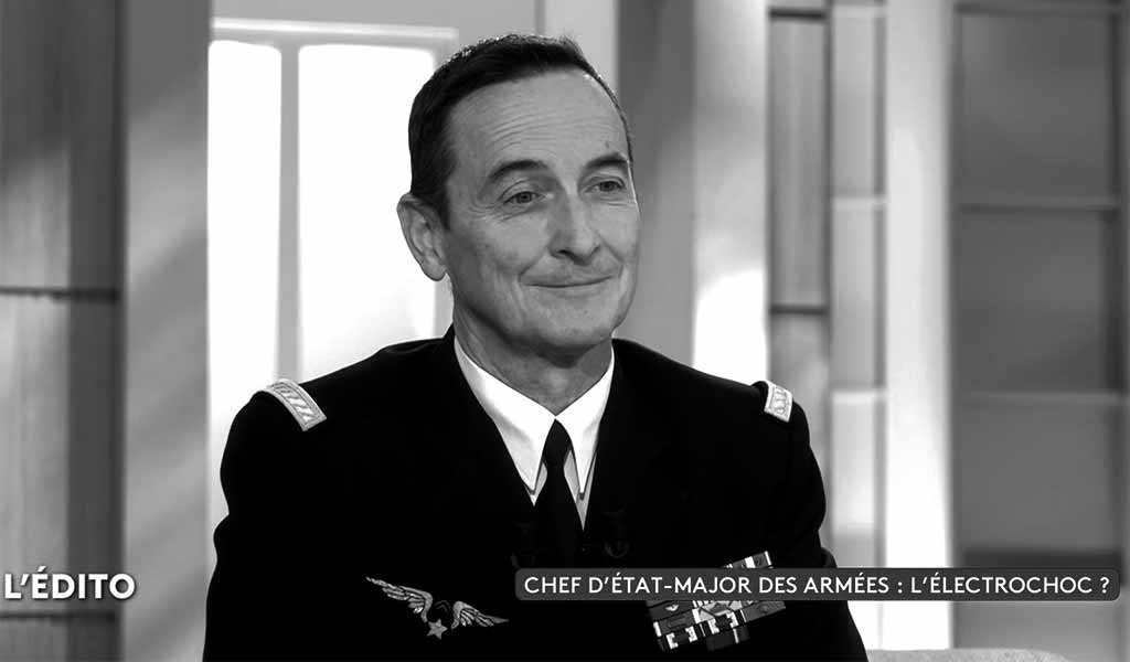 Général Fabien Mandon, CEMA, émission C à vous, 22/11/2025