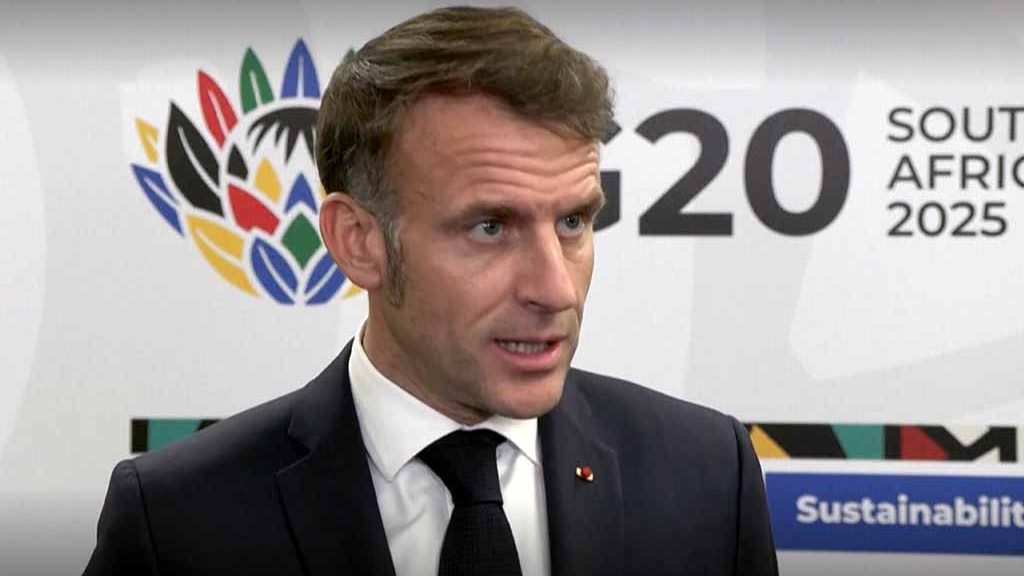 Emmanuel Macron, Sommet du G20, 21 novembre 2025