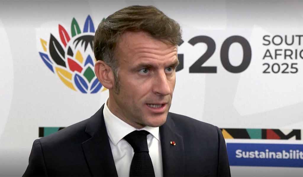 Emmanuel Macron, Sommet du G20, 21 novembre 2025