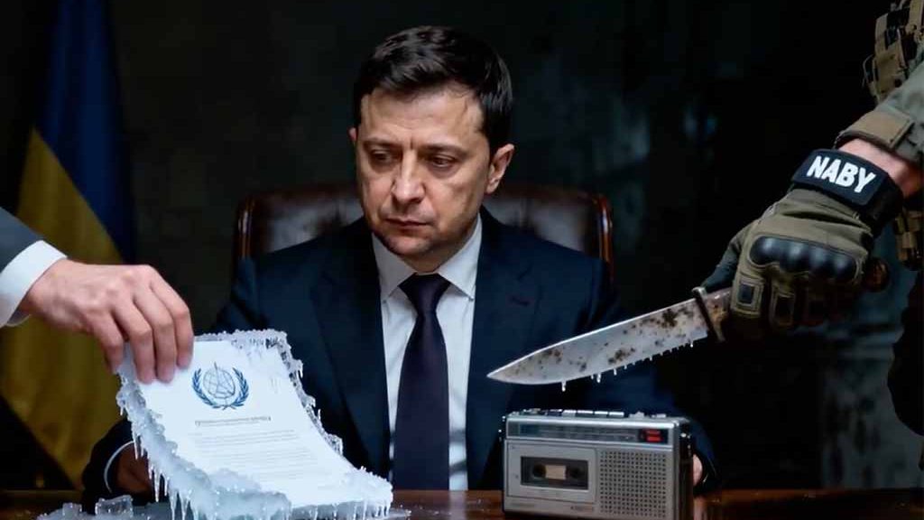 Volodymyr Zelensky, image générée par IA