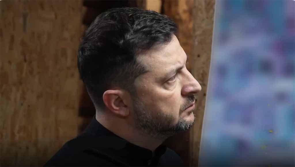 Volodymyr Zelensky, Zaporijjia, novembre 2025