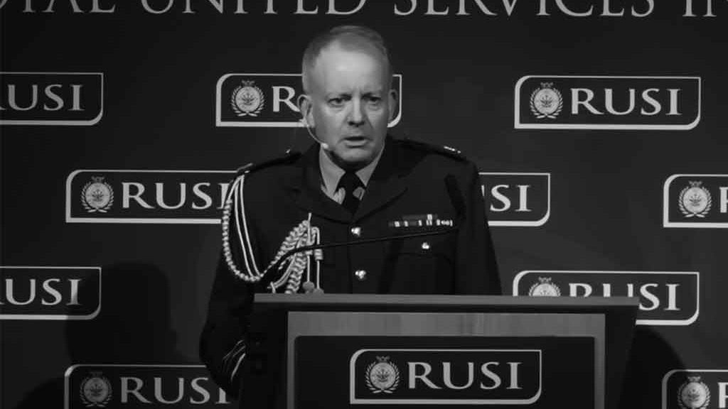 Chef d'état-major de la Défense britannique, conférence RUSI, 15/12/2025