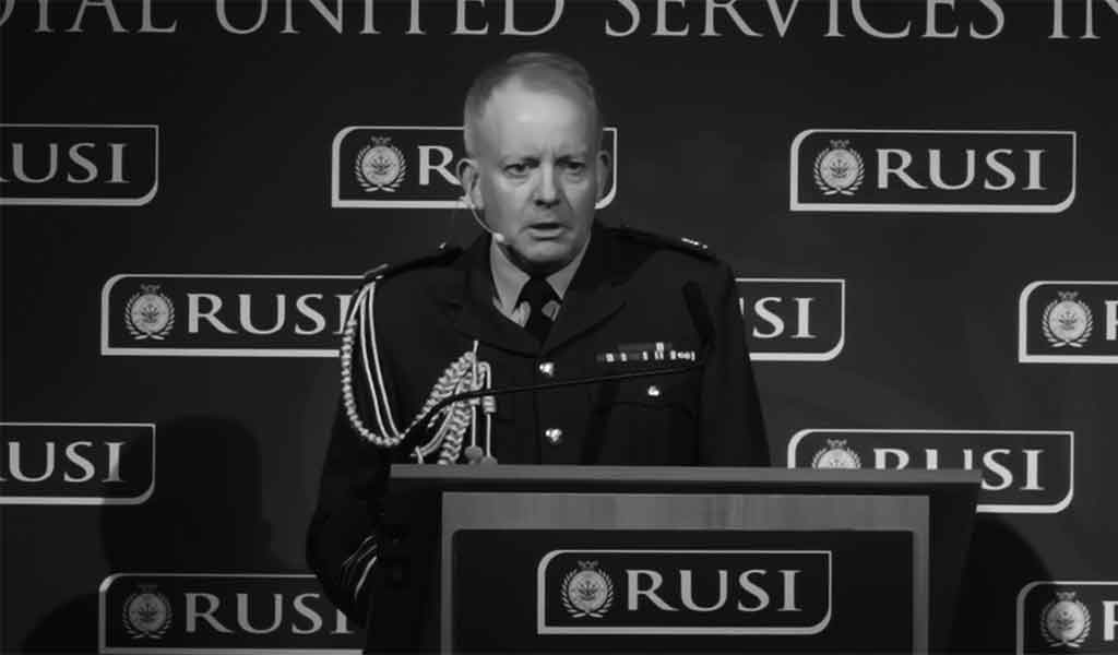 Chef d'état-major de la Défense britannique, conférence RUSI, 15/12/2025