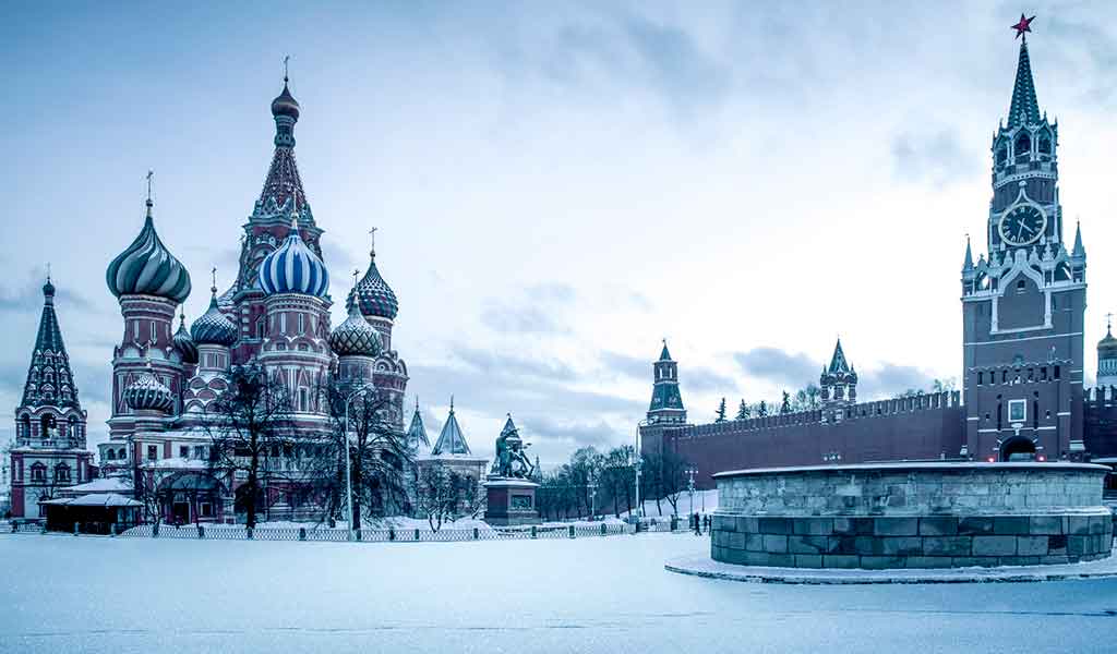 Moscou sous la neige
