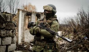 Soldat de l'Armée de terre ukrainienne