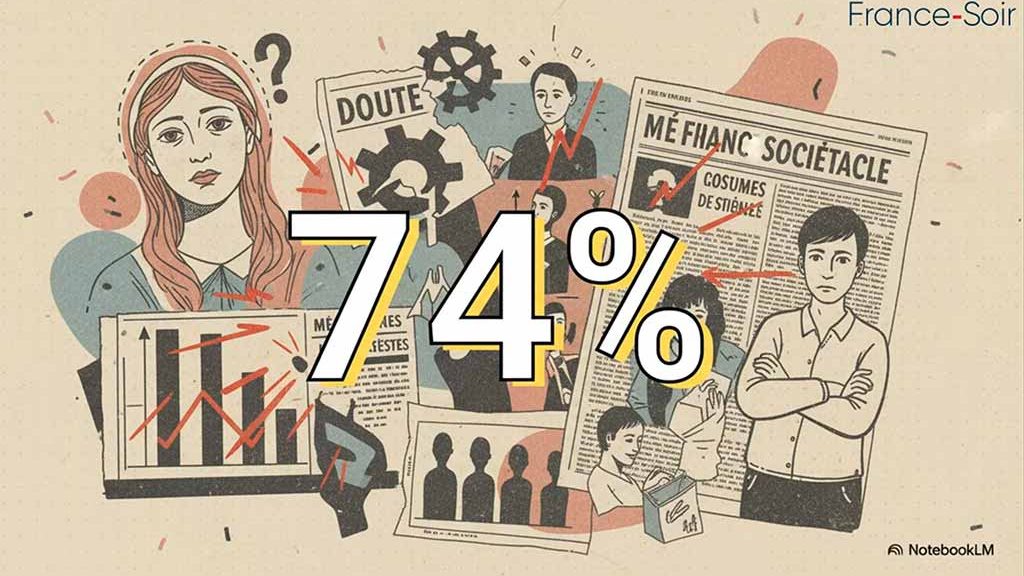 74 % des Français ne font plus confiance au Gouvernement, sondage France-Soir, novembre 2025