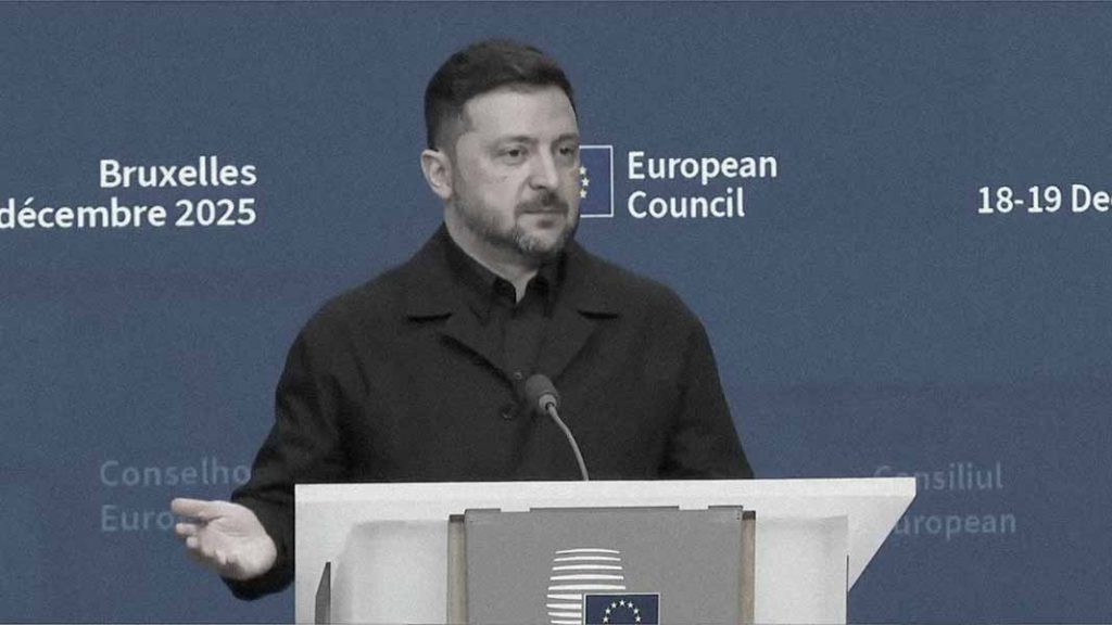 V. Zelensky a t-il menacé le président Trump lors d'une prise de parole en marge du sommet européen ?