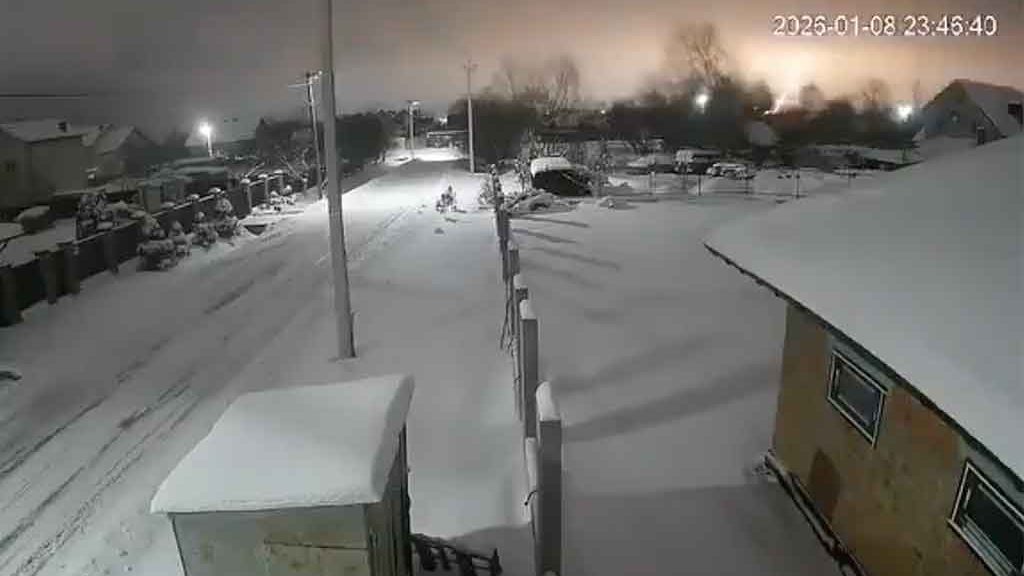 Tir russe de missile Orechnik, Lviv (Ukraine, 8 janvier 2026