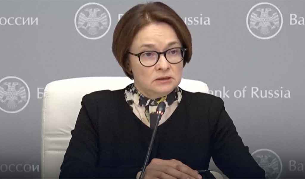 Elvira Nabioullina, directrice de la Banque centrale de Russie