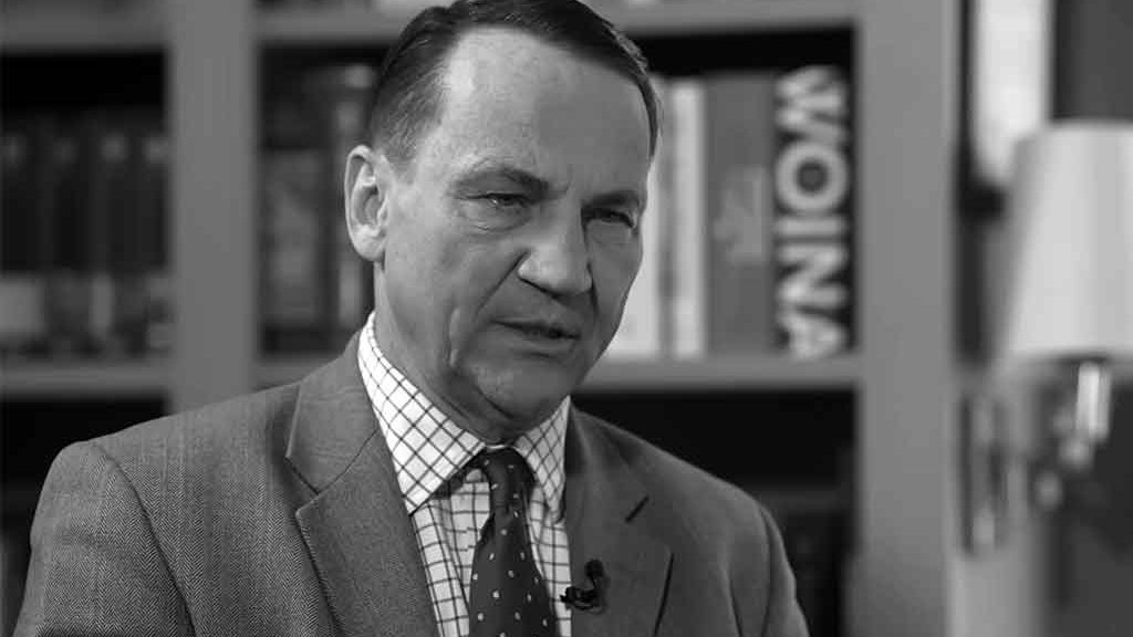 Ministre polonais des Affaires étrangères, Radosław Sikorski, 7 janvier 2026