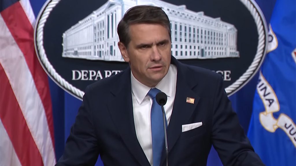 Todd Blanche, procureur général adjoint des États-Unis