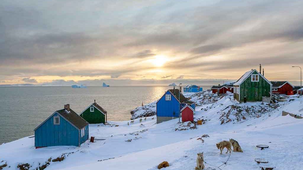Village d'Ittoqqortoormiit, Groenland