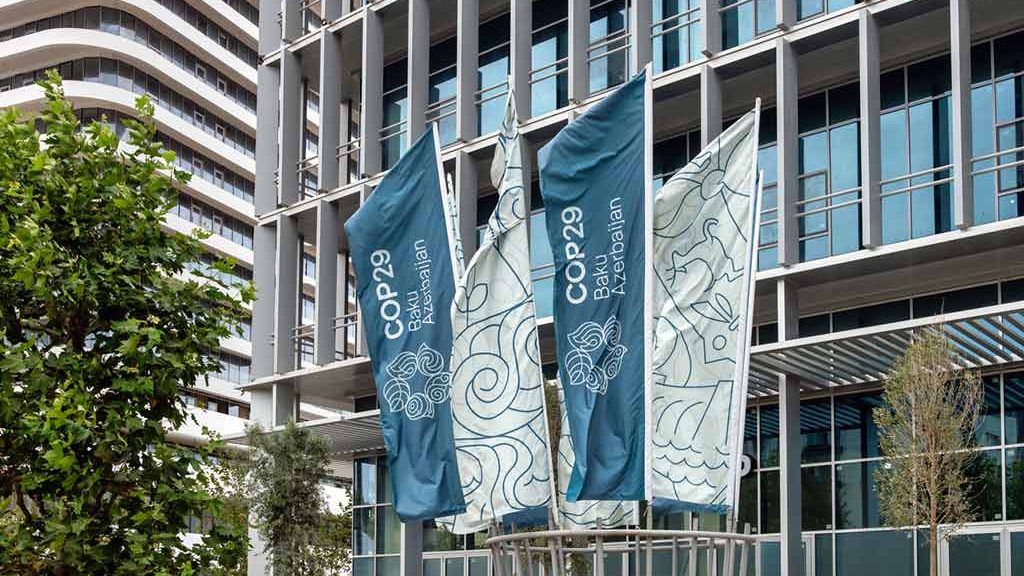 Siège de la COP29, Baiku (Azerbaïdjan), 2024