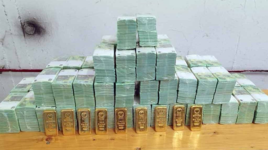 Saisie réalisée le 5 mars à Budapest dans le cadre de l'opération Ukrainian gold convoy