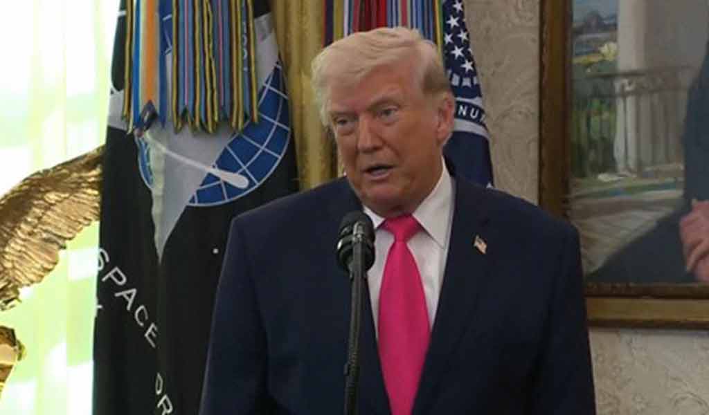 Donald Trump, 24 mars 2026