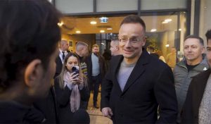 Péter Szijjártó, ministre hongrois des Affaires étrangères et du Commerce