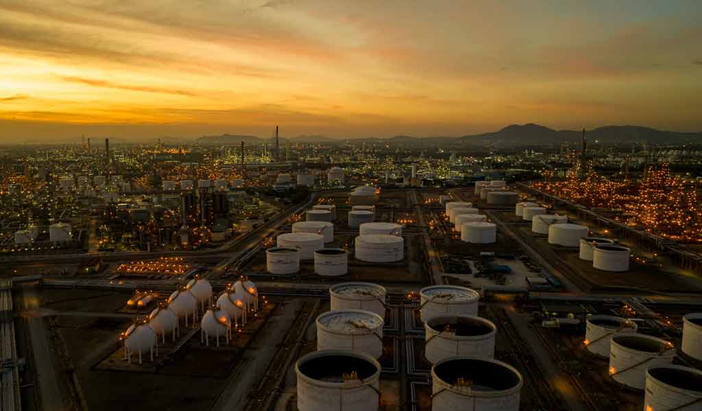 Usine pétrochimique, Thaïllande