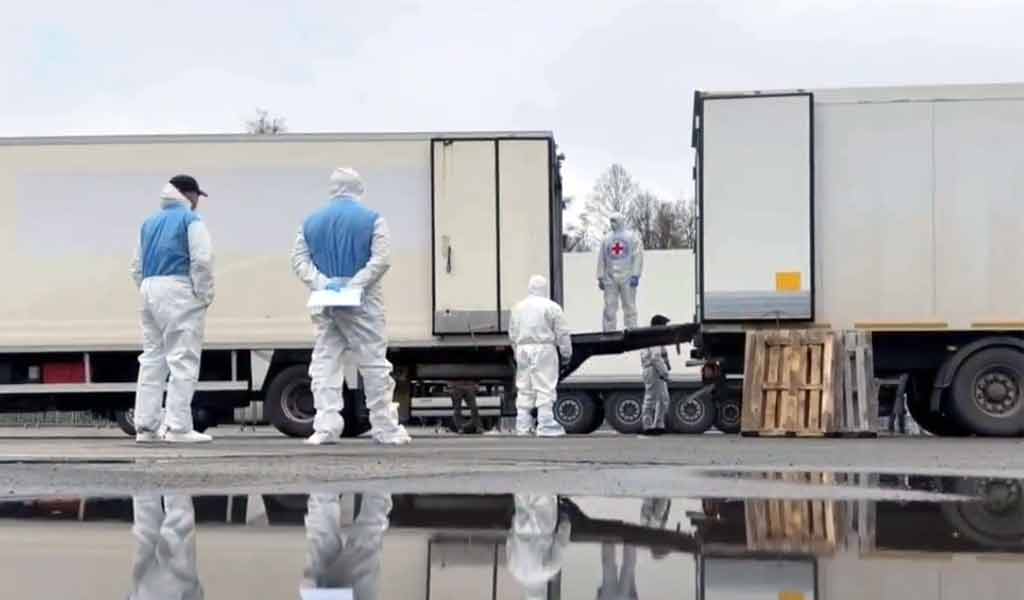 Échange de corps de soldats entre la Russie et l'Ukraine, avril 2026