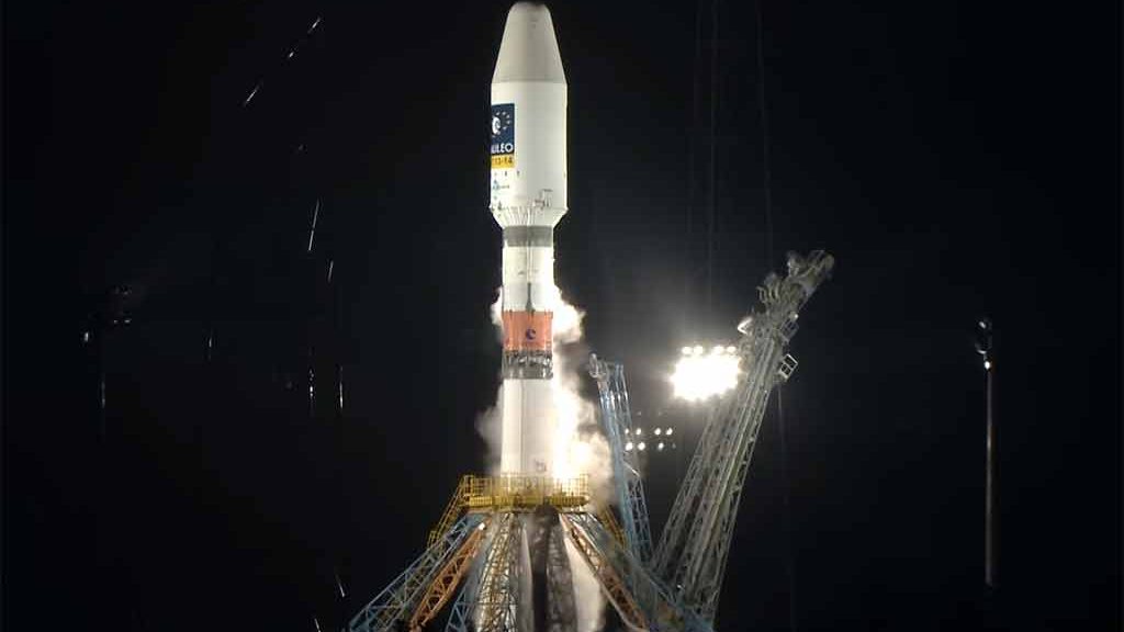 Déploiement d'un satellite Galileo grâce au lanceur Soyouz, Centre spatial guyanais, 24 mai 2016