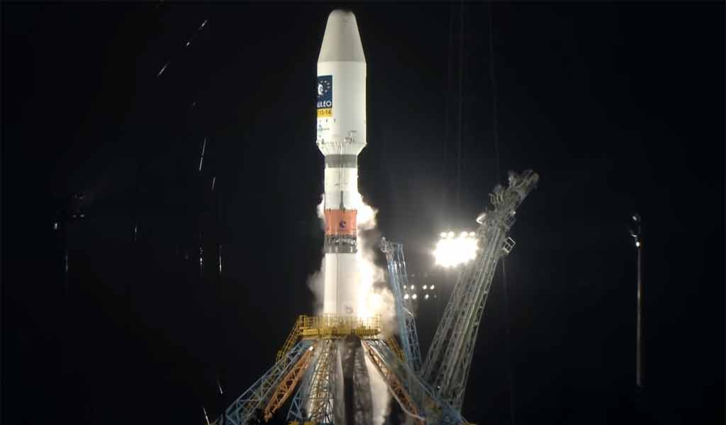Déploiement d'un satellite Galileo grâce au lanceur Soyouz, Centre spatial guyanais, 24 mai 2016