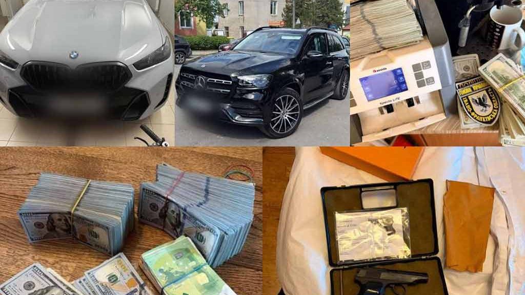 Saisie par les agents de lutte anticorruption dans la police ukrainienne