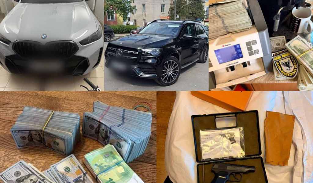 Saisie par les agents de lutte anticorruption dans la police ukrainienne