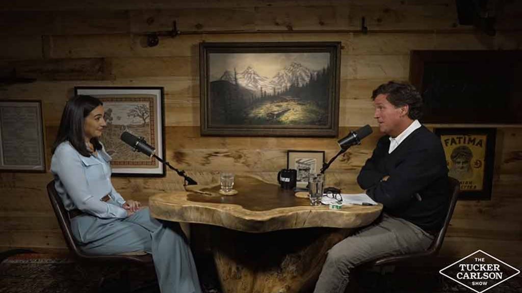 Julia Mendel, ex-porte-parole de Volodymyr Zelensky, Tucker Carlson Show, 11/05/2026