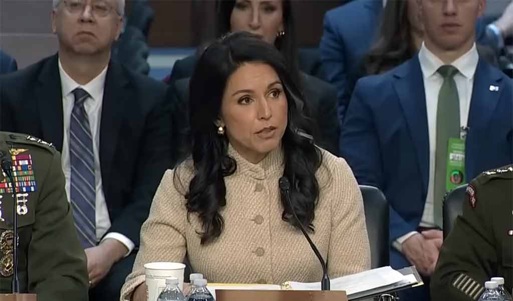 Tulsi Gabbard, directrice du Renseignement national américain, 19 mars 2026