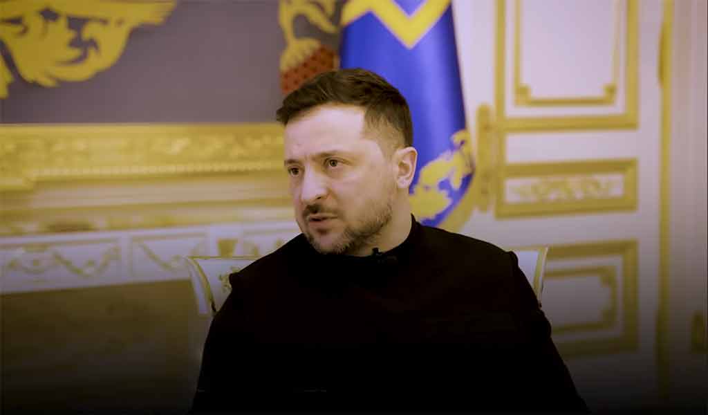 Volodymyr Zelensky, avril 2026