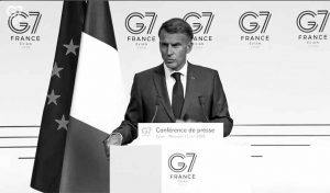 Emmanuel Macron, Sommet du g7, Évian-les-Bains, 18/06/2026.