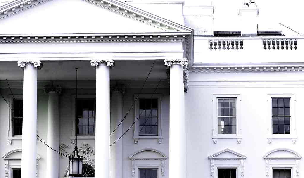 Façade de la Maison-Blanche, Washington DC