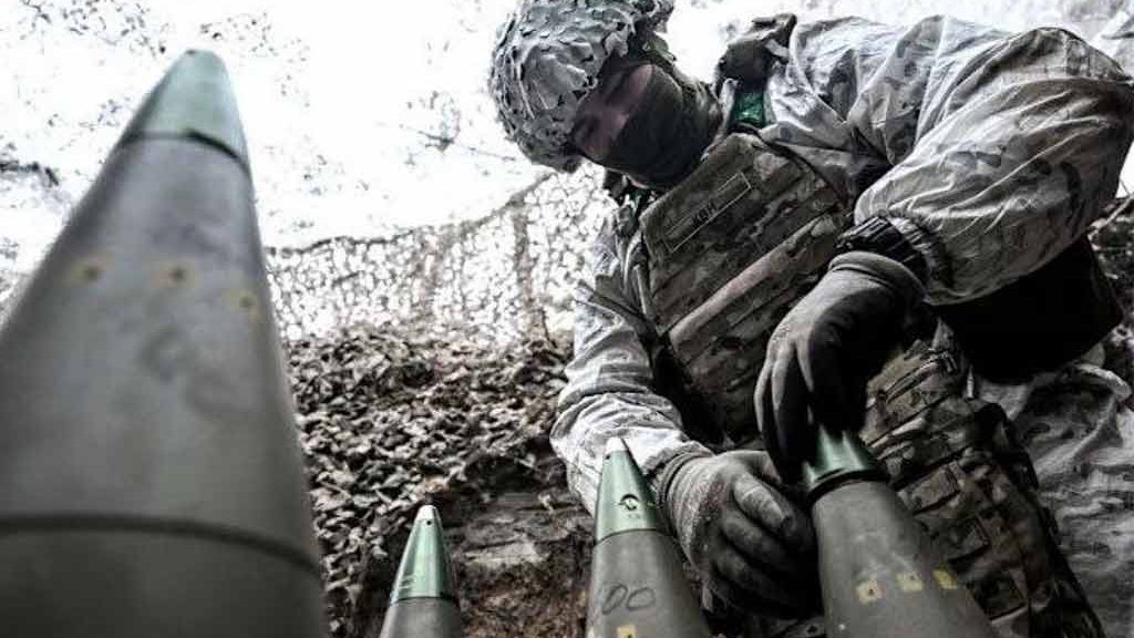 Soldat ukrainien, ligne de front