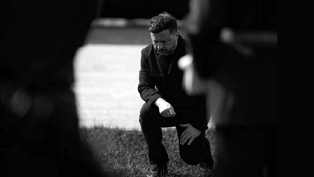 Volodymyr Zelensky, réinhumation Andriy Melnyk, 25 mai 2026