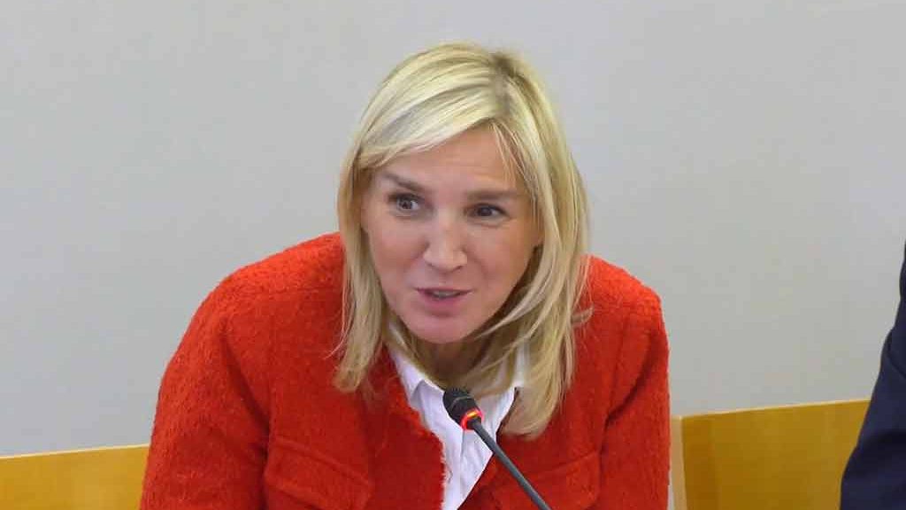 Agnès Eerven, sénatrice LR, corapportrice du rapport sur les zones grises de l'information