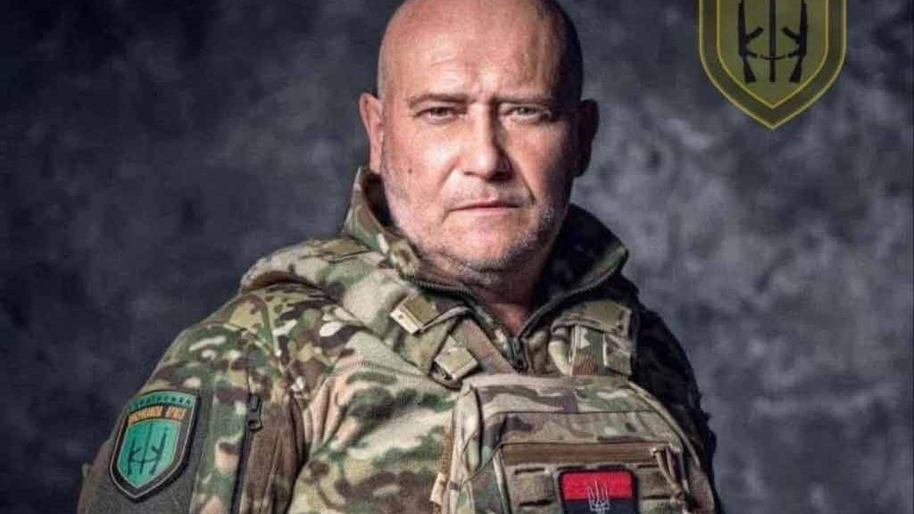 Dmytro Yarosh, commandant de l'Armée volontaire ukrainienne