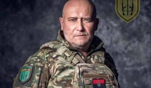 Dmytro Yarosh, commandant de l'Armée volontaire ukrainienne
