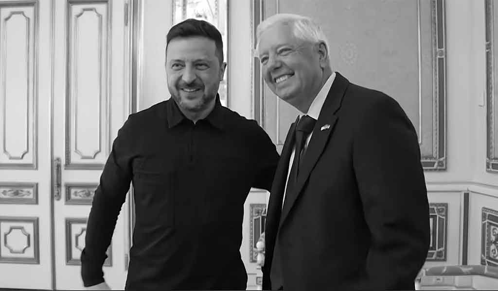 Lindsey Graham et Volodymyr Zelensky, juillet 2026