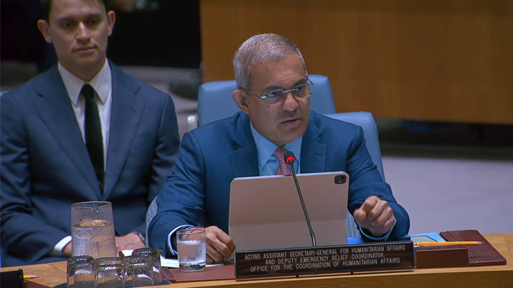 Sous-Secrétaire général aux affaires humanitaires par intérim, ONU, 11 juillet 2026