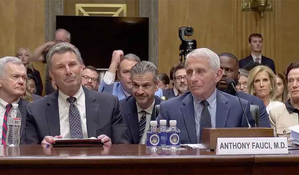 Anthony Fauci et son avocat, David Schertler