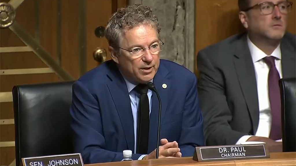 Sénateur Rand Paul, Wahsington DC, 6 août 2026