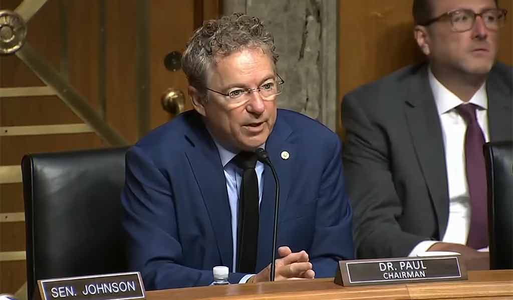 Sénateur Rand Paul, Wahsington DC, 6 août 2026