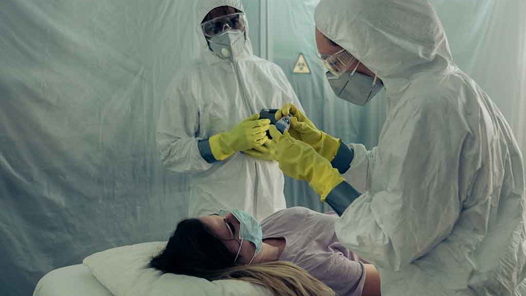 Médecins en Afrique lors d'une épidémie d'Ebola